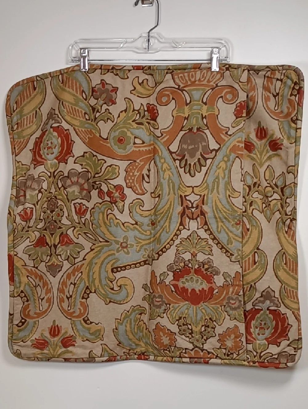Pottery Barn Simone Linen/ Cotton Standard + Euro Sham Jacobean Palampore